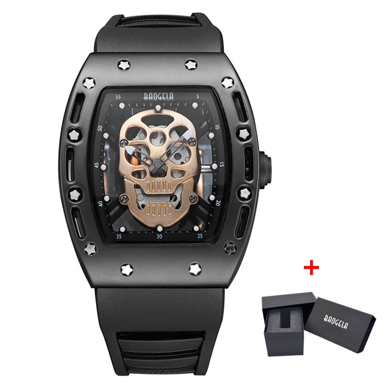 Baogela Pirate Skull Style Men Watch