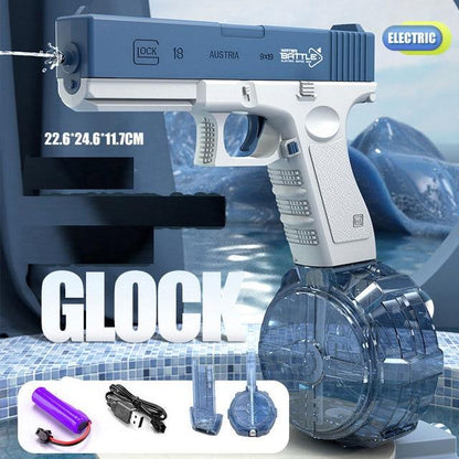 New Water Gun Electric Glock Pistol Shooting Toy