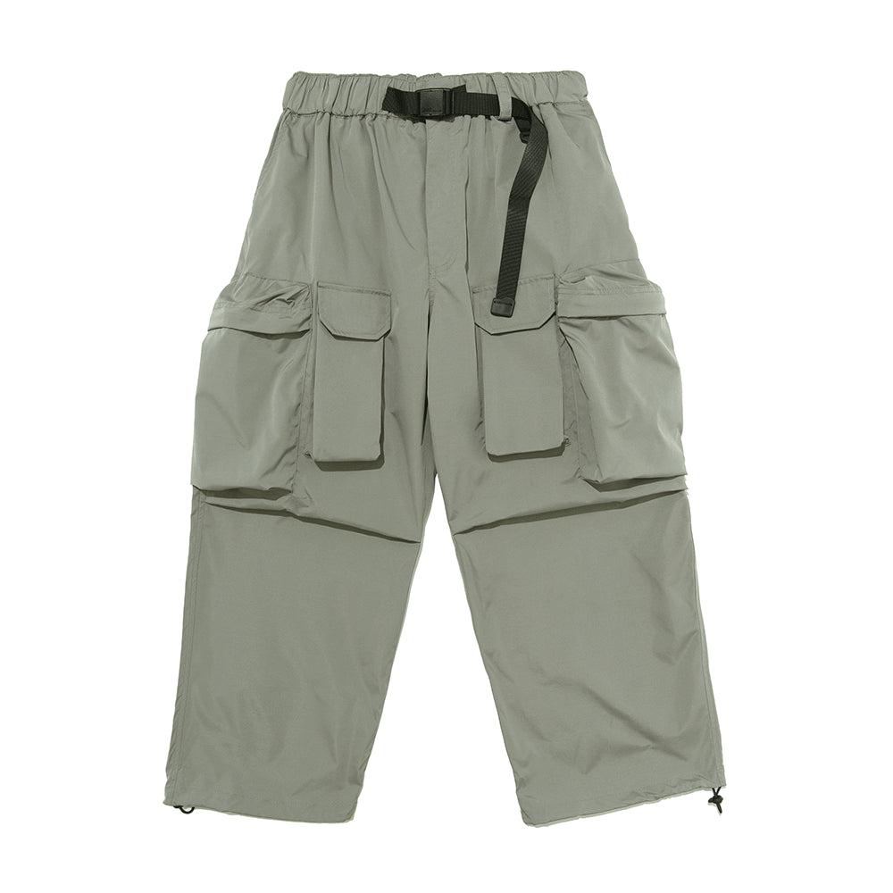 Multi-pocket Belted Cargo Pants Men's