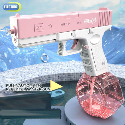 New Water Gun Electric Glock Pistol Shooting Toy