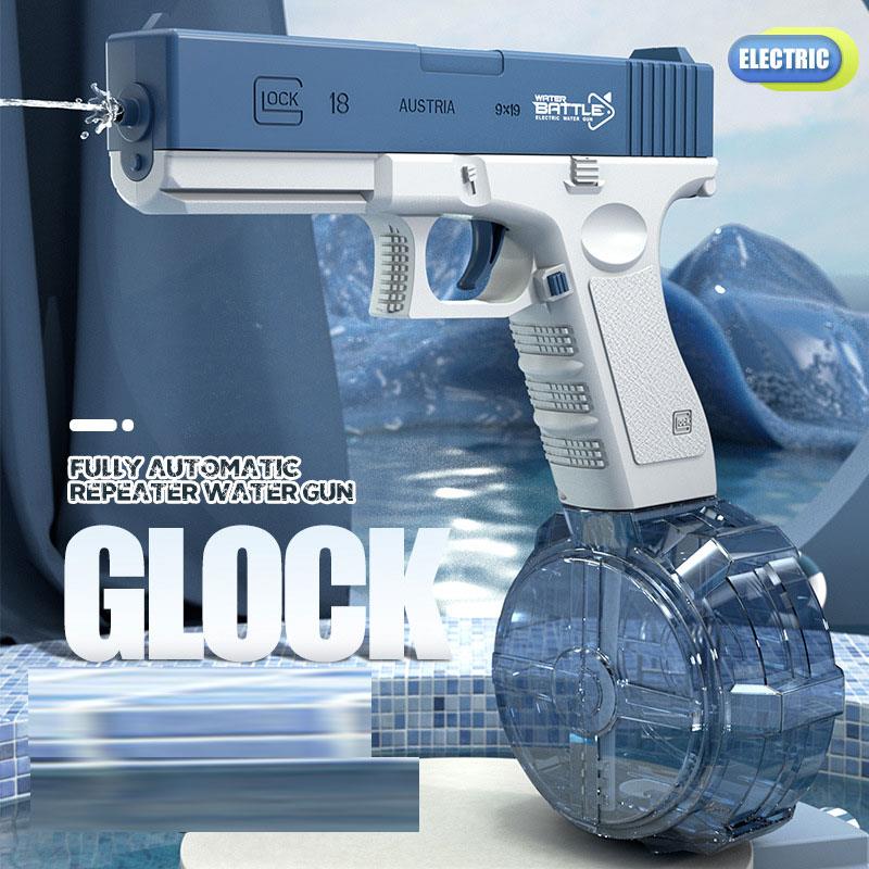 New Water Gun Electric Glock Pistol Shooting Toy