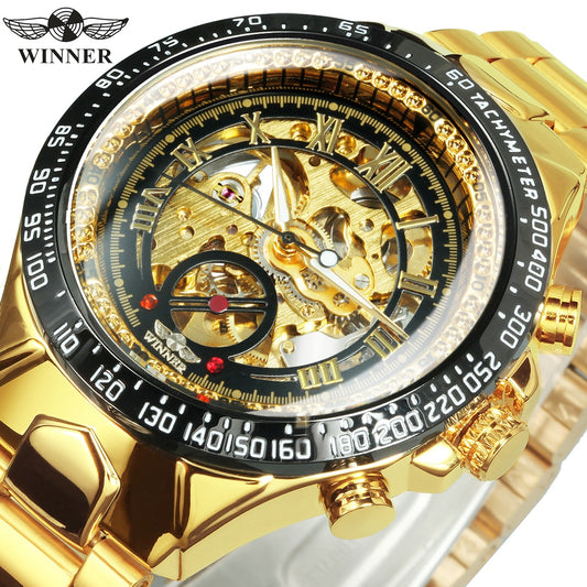 WINNER Official Men Mechanical Wristwatch