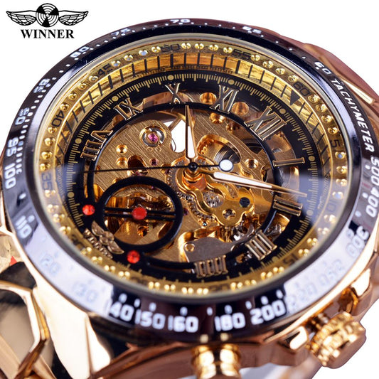 Winner Mechanical Sport Design Watch