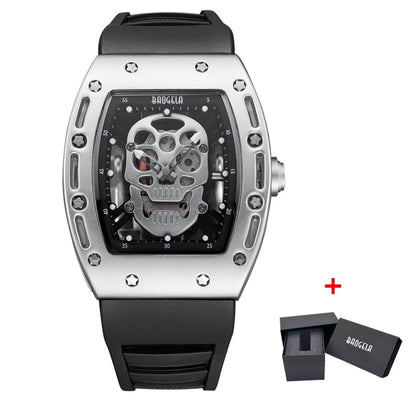 Baogela Pirate Skull Style Men Watch